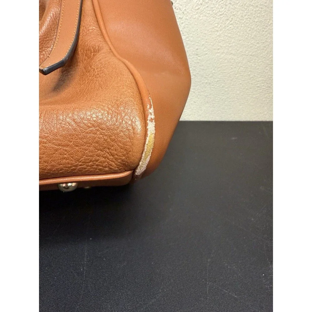 Mia K. Farrow Collection Shoulder Tote Hobo Bag Brown Satchel 13x13x5